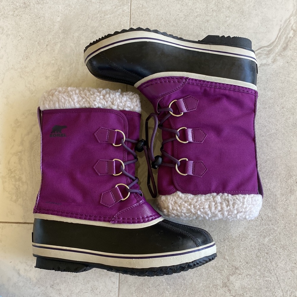 Big Kids Sorel waterproof boots